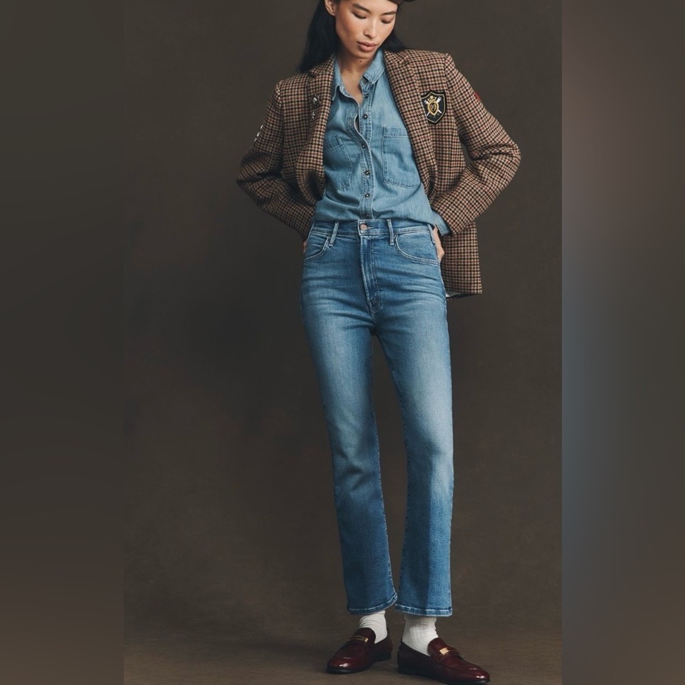 MOTHER The Hustler Ankle Jeans Size 27 NWT